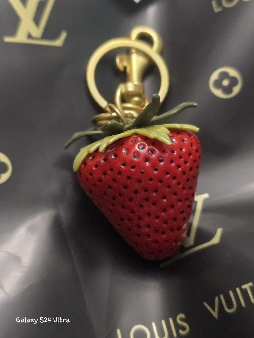 Strawberry 🍓 Bag Charm/ Keychain NEW